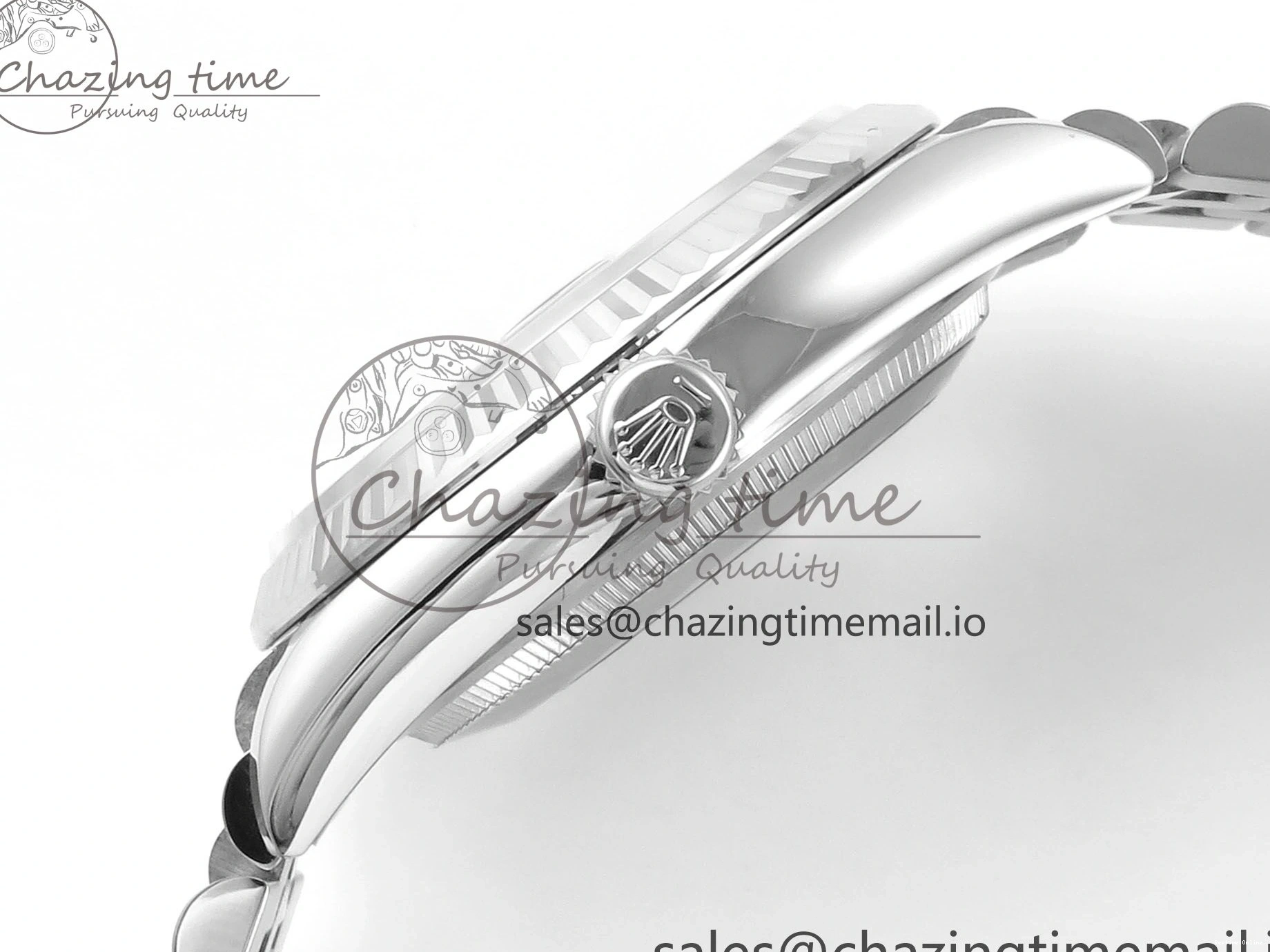 0131 SmoothTexture DateJust 36 126234 EWEF Best Edition Gray Roman Dial on Jubilee Bracelet A 609